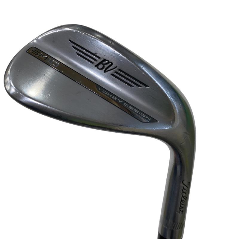 【中古】 タイトリスト VOKEY SPIN MILLED SM10 ツアークロム 56°/10°S ウェッジ WG Dynamic Gold (フレックスS) メンズ 男性用 右利き 右用 Cランク ゴルフクラブ
