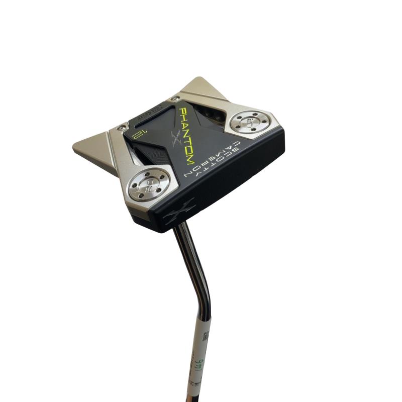 【中古】 タイトリスト SCOTTY CAMERON PHANTOM X 12 33in パター PT スチール写真 (フレックス余分の物) メンズ 成人男性用 右利き 右用 B価値づける ゴルフ野球クラブ
