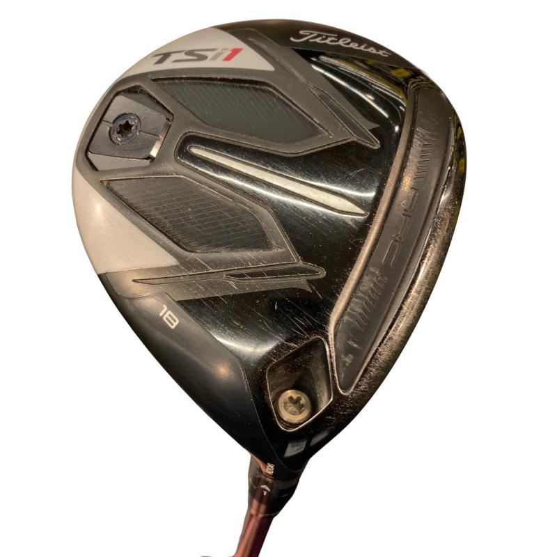 【中古】 タイトリスト TSi1 18° フェアウェイウッド FW 純正特注シャフト (フレックスS) メンズ 男性用 右利き 右用 Cランク ゴルフクラブ 15,680円
