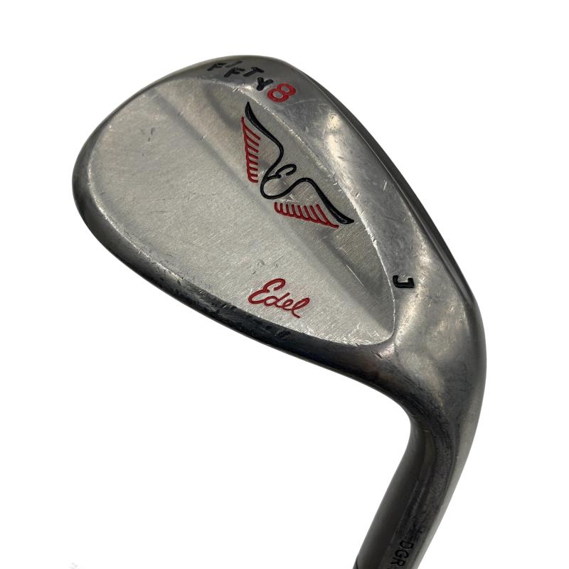 【中古】 Edel GOLF Edel GOLF J WEDGE DGR L 58° ウェッジ WG 純正特注シャフト (フレックスS) メンズ 男性用 右利き 右用 Cランク ゴルフクラブ 8,445円
