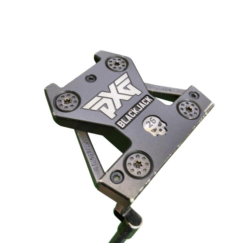 【中古】 PXG BATTLE READY BLACKJACK(スターター) パター PT スチール写真 (フレックス余分の物) メンズ 成人男性用 右利き 右用 D位置づける ゴルフ野球クラブ