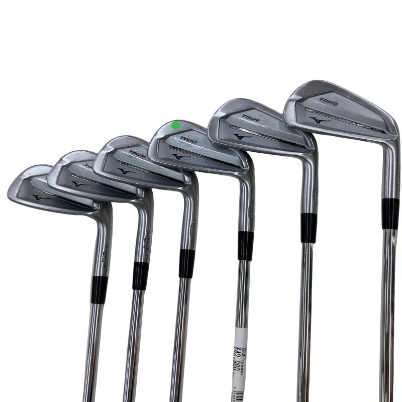 【中古】 ミズノ JPX 921 TOUR 6S アイアンセット IR 純正特注シャフト (フレックスX) メンズ 男性用 右利き 右用 Cランク ゴルフクラブ