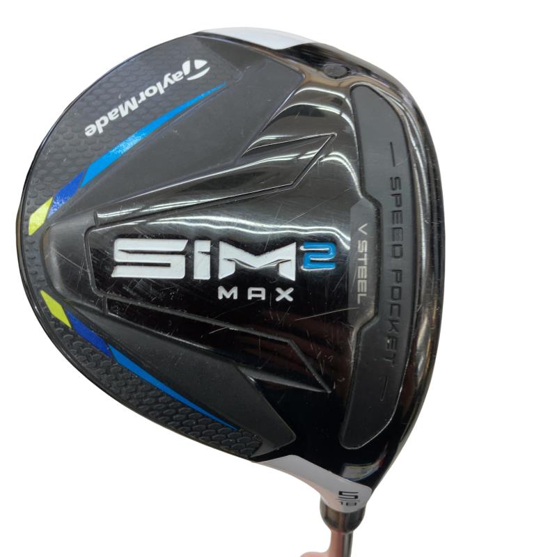 【中古】 テーラーメイド SIM2 MAX 5W フェアウェイウッド FW リシャフト (フレックスその他) メンズ 男性用 右利き 右用 Cランク ゴルフクラブ