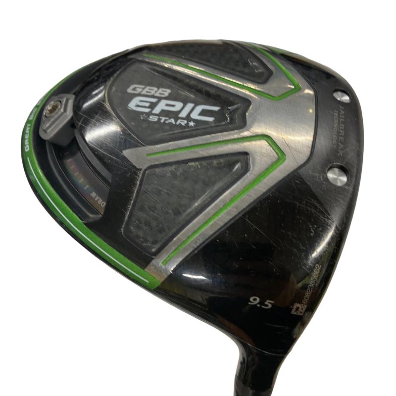 【中古】 キャロウェイ GBB EPIC STAR  9.5° １番ウッド DR 完全無欠特注立て坑 (フレックスS) メンズ 成人男性用 右利き 右用 C序列付ける ゴルフ野球クラブ