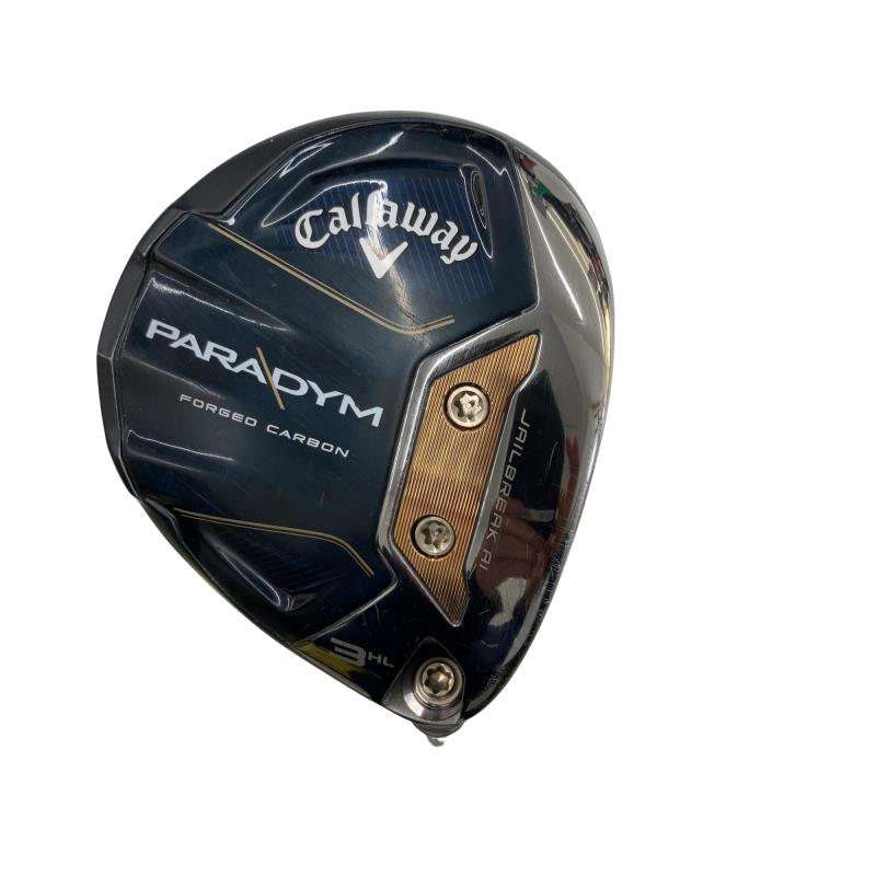 【中古】 キャロウェイ PARADYM 3HL フェアウェイウッド FW 純正特注シャフト (フレックスX) メンズ 男性用 右利き 右用 Cランク ゴルフクラブ