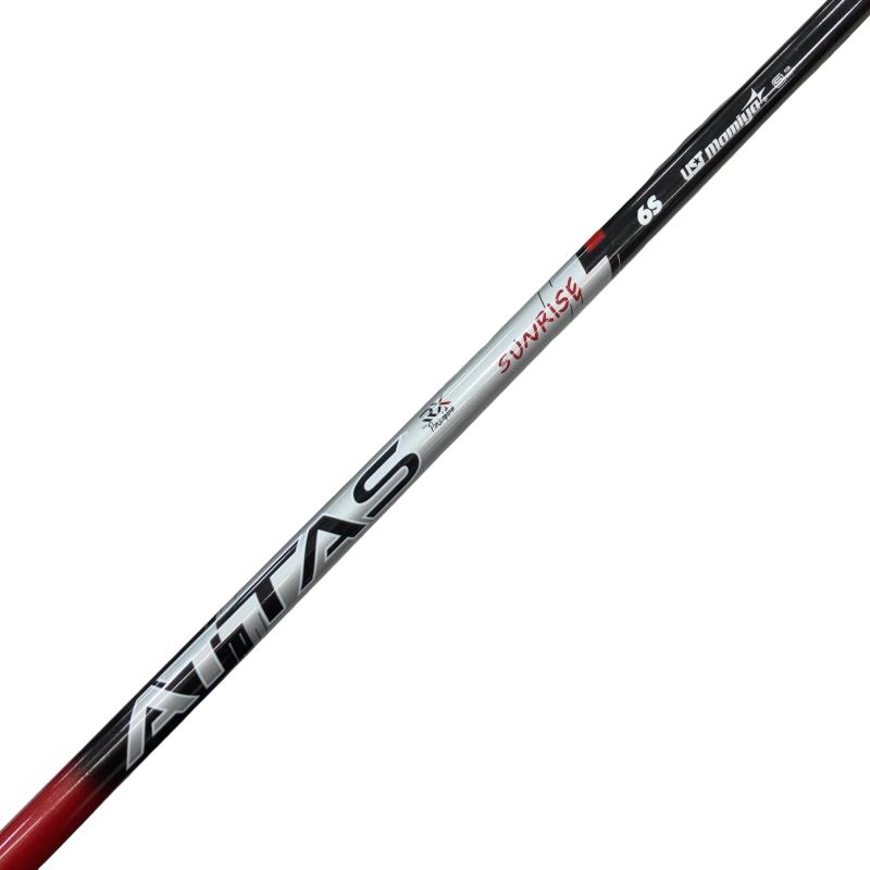 【中古】 ピン捩り付き添い人(G440系) マミヤドライバー用 立て坑 ATTAS RX SUNRISE RED 6 (フレックスS)A価値づける ゴルフ野球クラブ