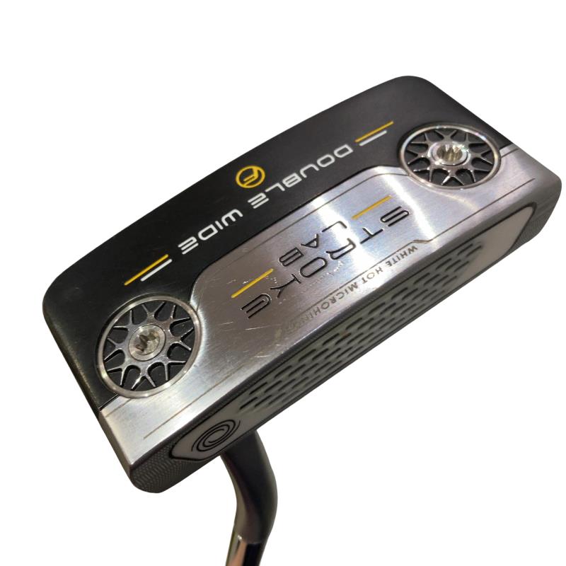 【中古】 オデッセイ STROKE LAB DOUBLE WIDE FLOW 34インチ パター PT STROKE LAB (フレックスその他) メンズ 男性用 右利き 右用 Cランク ゴルフクラブ