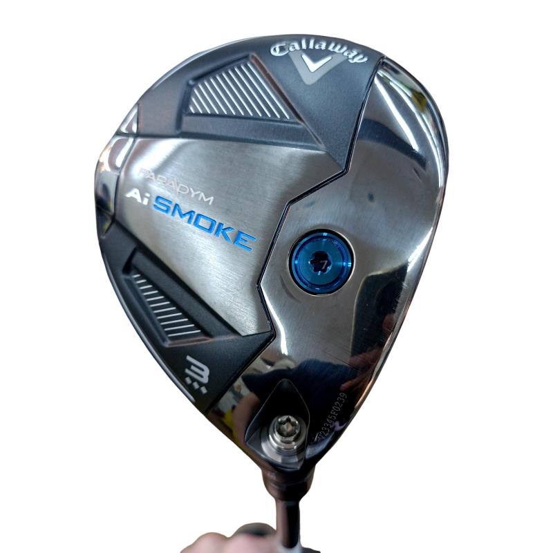 【中古】 キャロウェイ PARADYM Ai SMOKE ◆◆◆ 3W フェアウェイウッド FW TENSEI 60 for CW(Ai SMOKE FW) (フレックスS) メンズ 男性用 右利き 右用 Bランク ゴルフクラブ