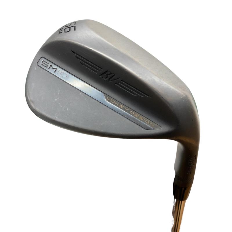 【中古】 タイトリスト VOKEY SPIN MILLED SM10 ジェットブラック 56°/08°M ウェッジ WG Dynamic Gold (フレックスS) メンズ 男性用 右利き 右用 Dランク ゴルフクラブ