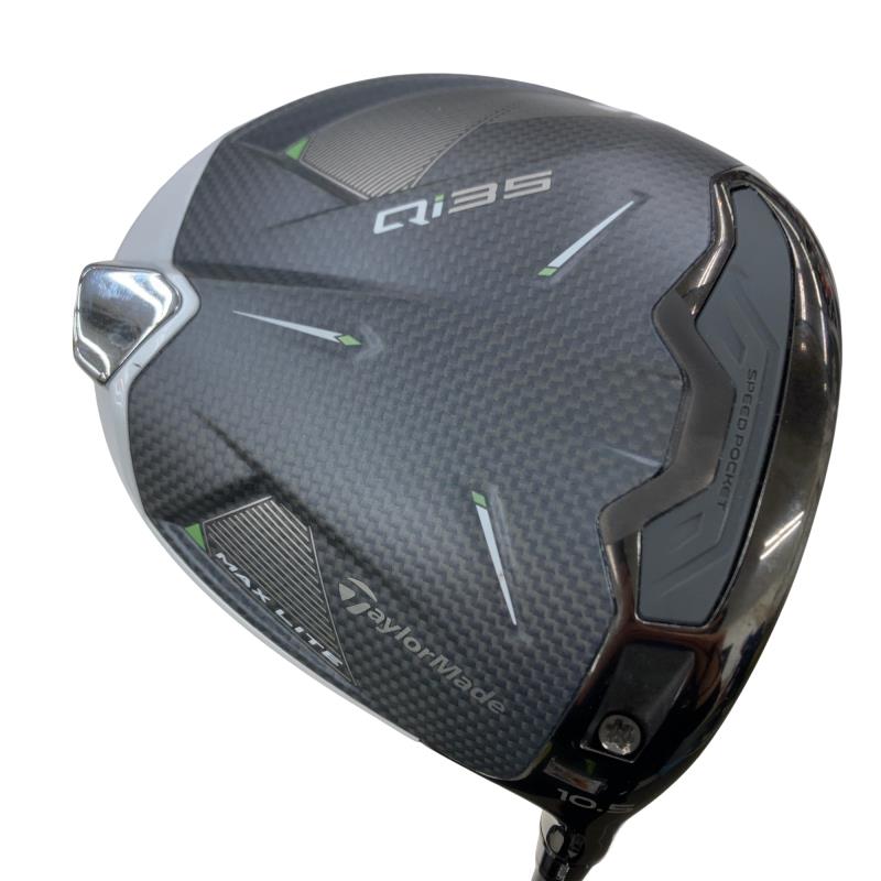 【中古】 テーラーメイド Qi35 MAX LITE 10.5° ドライバー DR AIR SPEEDER TM(Qi35 DR) (フレックスR) メンズ 男性用 右利き 右用 Cランク ゴルフクラブ