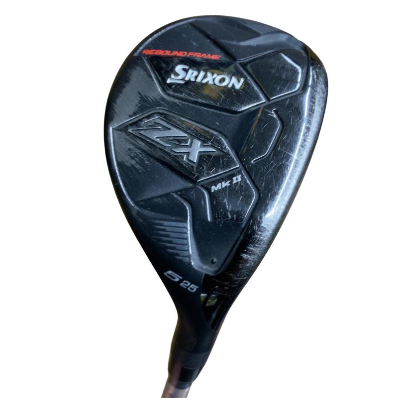 【中古】 ダンロップ SRIXON ZX Mk II HYBRID H5 ユーティリティ UT Diamana ZX-II 60 for Hybrid (フレックスS) メンズ 男性用 右利き 右用 Cランク ゴルフクラブ