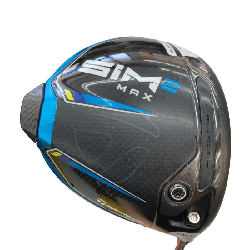 【中古】 テーラーメイド SIM2 MAX 9° ドライバー DR リシャフト (フレックスその他) メンズ 男性用 右利き 右用 Cランク ゴルフクラブ 27,422円