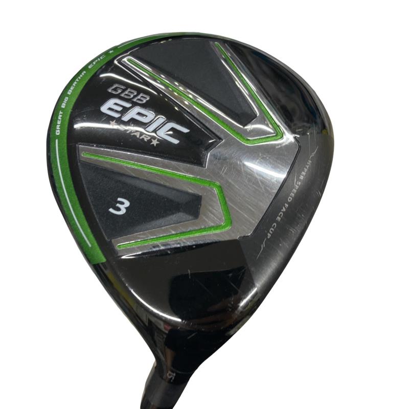 【中古】 キャロウェイ GBB EPIC STAR 3W フェアウェイウッド FW 純然たる特注矢がら (フレックスS) メンズ 成人男性用 右利き 右用 C位置づける ゴルフ野球クラブ