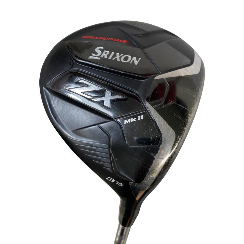 【中古】 ダンロップ SRIXON ZX Mk II 3W フェアウェイウッド FW Diamana ZX-II 50 (フレックスSR) メンズ 成人男性用 右利き 右用 C位置づける ゴルフ野球クラブ