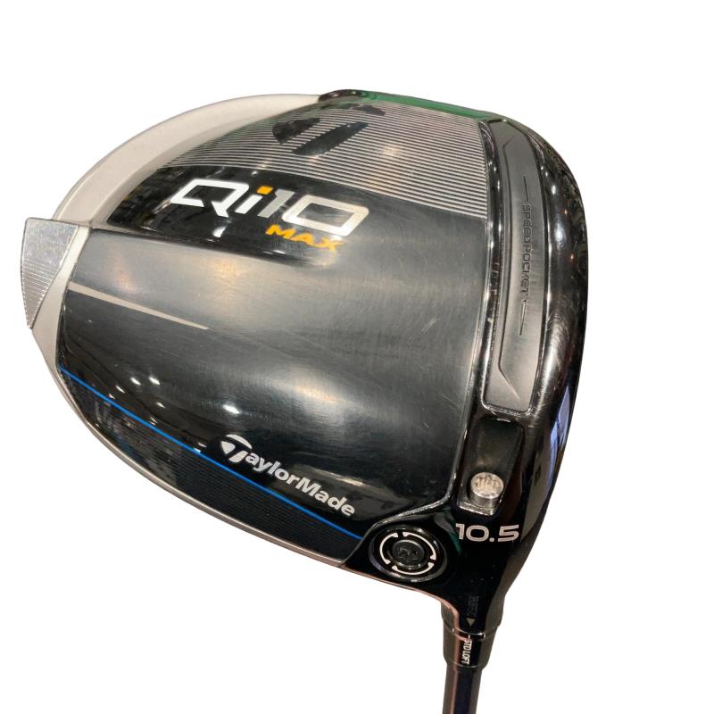 【中古】 テーラーメイド Qi10 MAX 10.5° ドライバー DR Diamana BLUE TM50(Qi10 DR) (フレックスSR) メンズ 男性用 右利き 右用 Cランク ゴルフクラブ