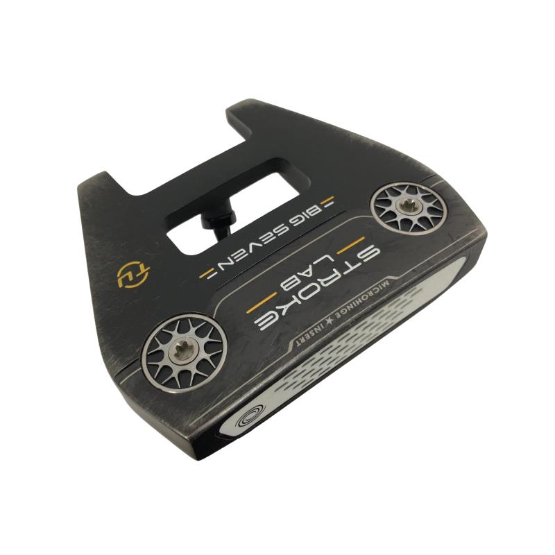 【中古】 オデッセイ STROKE LAB BLACK BIG SEVEN TU 33in パター PT STROKE LAB BLACK (フレックス余分の物) メンズ 成人男性用 右利き 右用 C位置付ける ゴルフ野球クラブ パター-クラブ