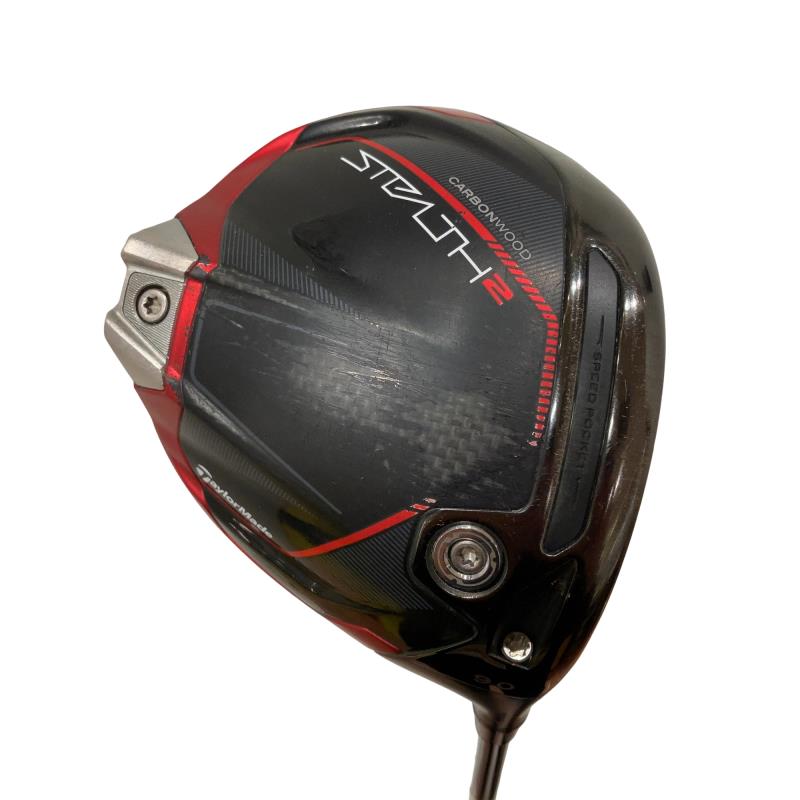 【中古】 テーラーメイド STEALTH2 9° ドライバー DR 純正特注シャフト (フレックスS) メンズ 男性用 右利き 右用 Cランク ゴルフクラブ