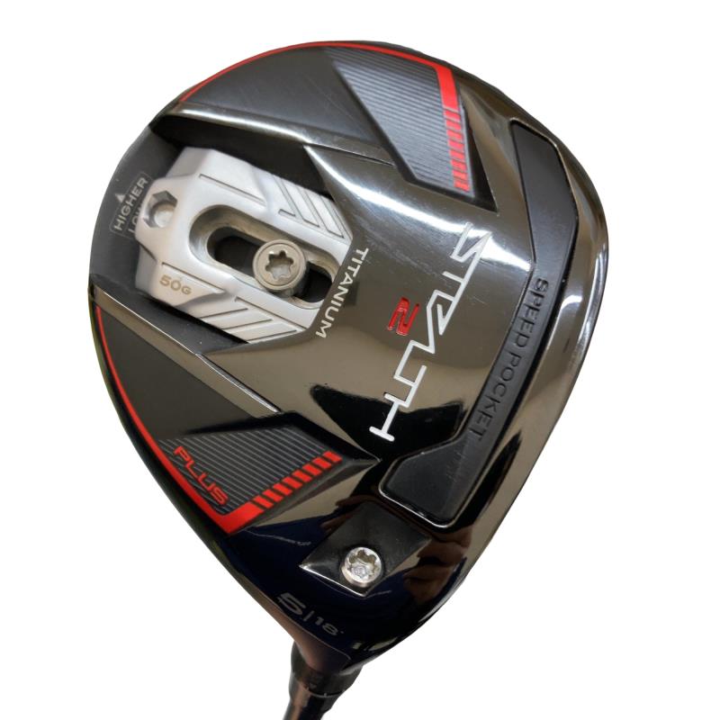 【中古】 テーラーメイド STEALTH2 PLUS 5W フェアウェイウッド FW Diamana TM50(FW) (フレックスS) メンズ 男性用 右利き 右用 Cランク ゴルフクラブ