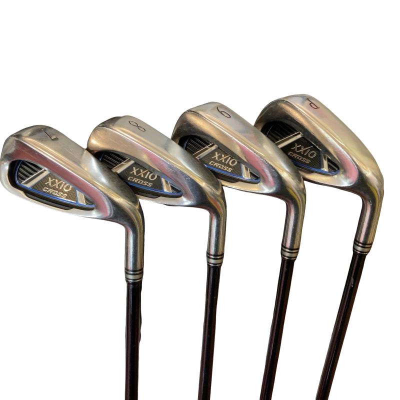 【中古】 ダンロップ XXIO CROSS 4S アイアン書き割り IR XXIO MH1000 (フレックスR) メンズ 成人男性用 右利き 右用 C位置づける ゴルフ野球クラブ