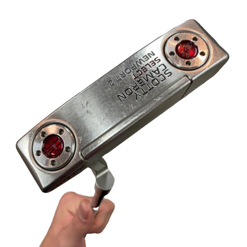 【中古】 タイトリスト SCOTTY CAMERON select NEWPORT 2(2016) 33in パター PT スチール写真 (フレックス余分の物) メンズ 成人男性用 右利き 右用 B序列付ける ゴルフ野球クラブ