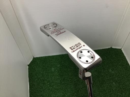 【中古】 タイトリスト SCOTTY CAMERON STUDIO SELECT NEWPORT 2 34インチ(15g) パター PT スチール (フレックスその他) メンズ 男性用 右利き 右用 Cランク ゴルフクラブ