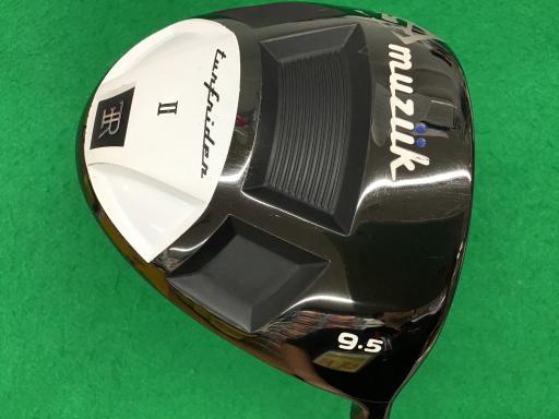 【中古】 muziik muziik TURFRIDER II TITANIUM FORGED 480 撃速 9.5° ドライバー DR 純正特注シャフト (フレックスその他) メンズ 男性用 右利き 右用 Cランク ゴルフクラブ