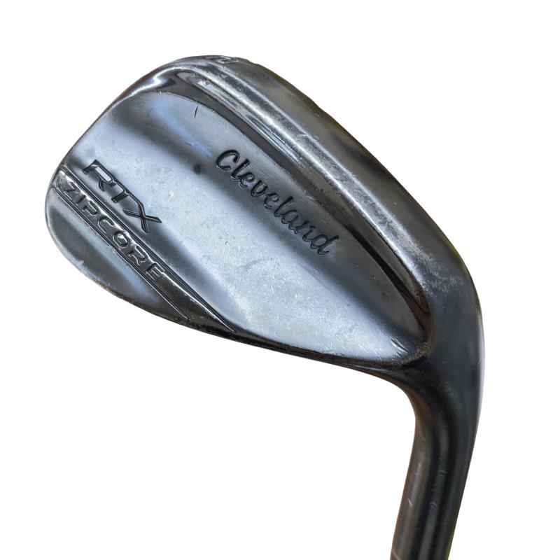 【中古】 クリーブランド Cleveland RTX ZIPCORE ブラックサテン 52°/10° MID ウェッジ WG Dynamic Gold (フレックスS) メンズ 男性用 右利き 右用 Cランク ゴルフクラブ
