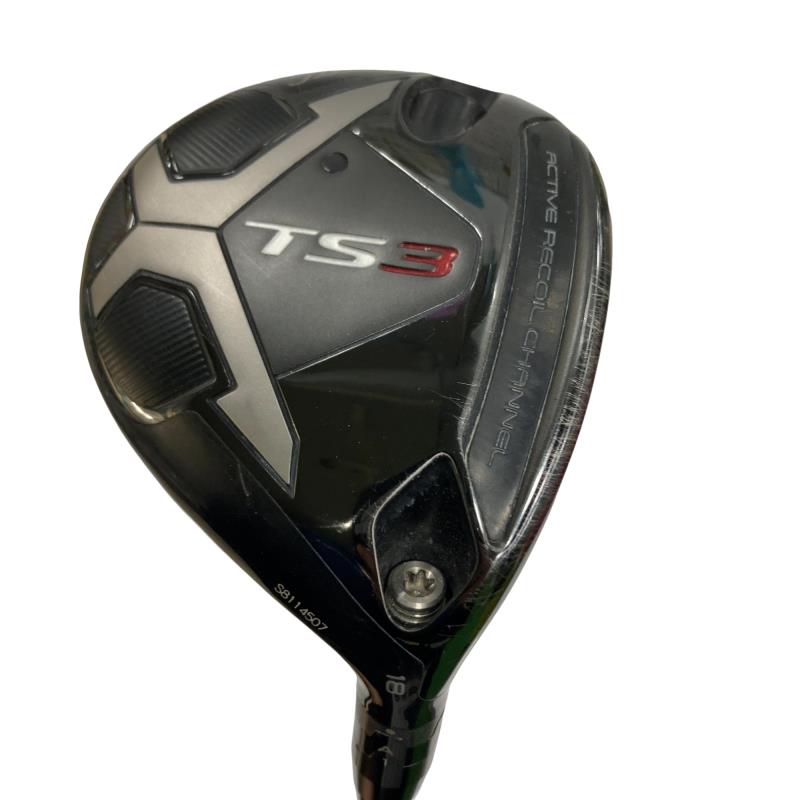 【中古】 タイトリスト TS3 18° フェアウェイウッド FW 純正特注シャフト (フレックスS) メンズ 男性用 右利き 右用 Cランク ゴルフクラブ
