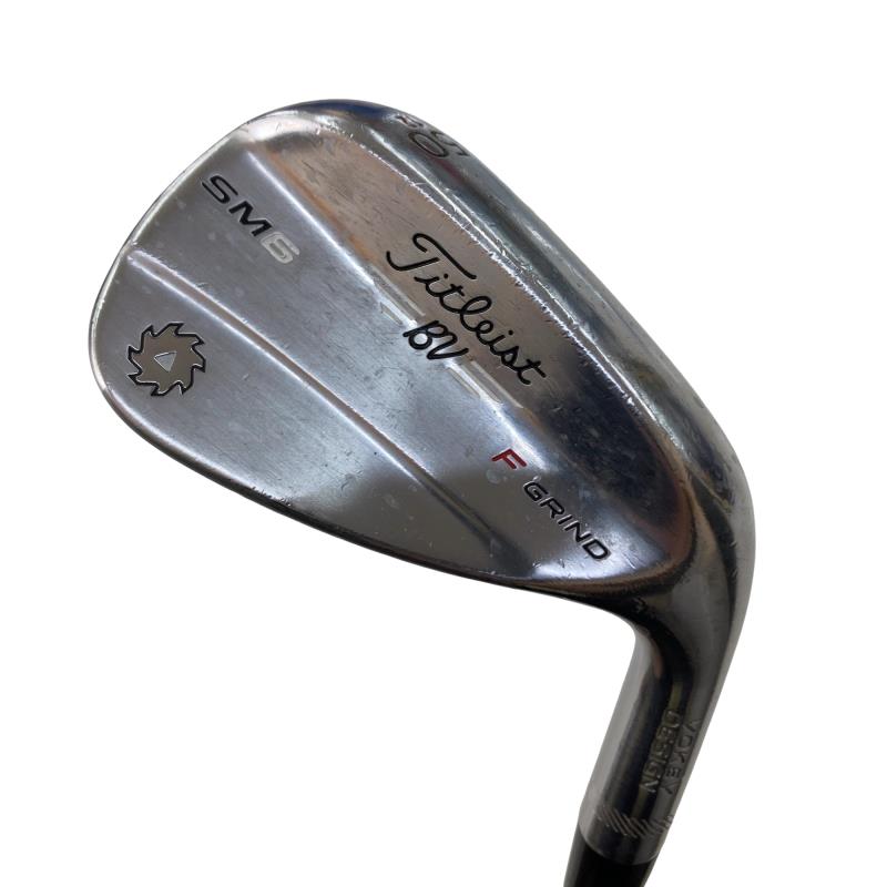 【中古】 タイトリスト VOKEY SPIN MILLED SM6 ツアークロム 50°/12°F ウェッジ WG Dynamic Gold (フレックスS) メンズ 男性用 右利き 右用 Cランク ゴルフクラブ