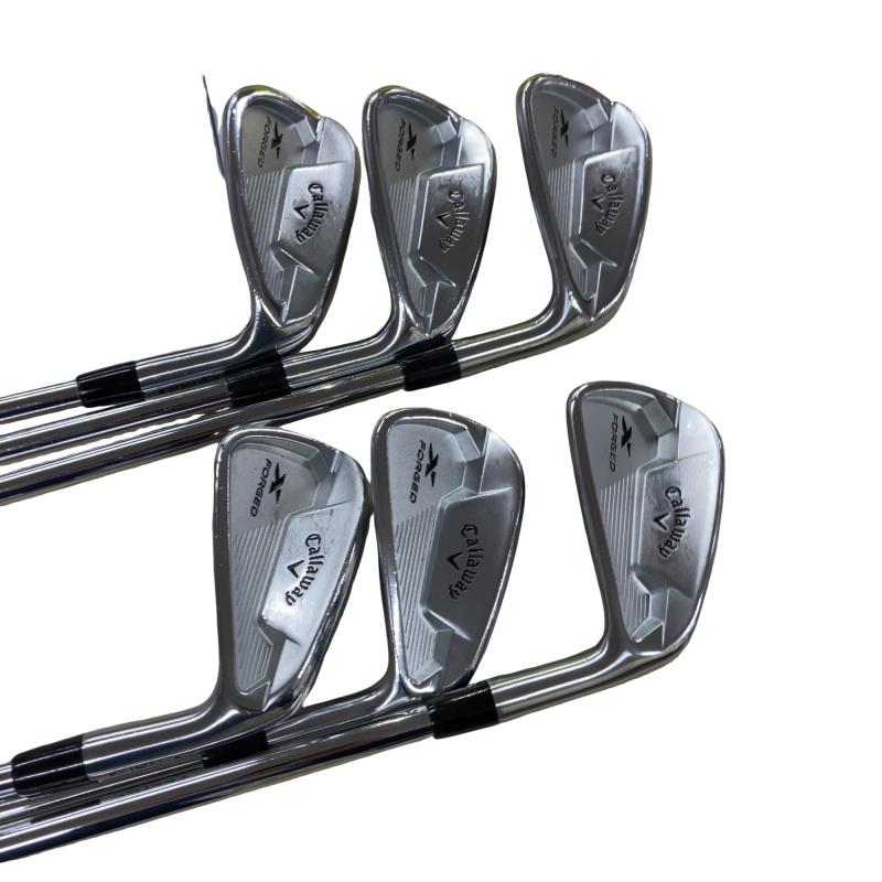 【中古】 キャロウェイ X FORGED STAR(2021) 6S アイアン仕掛ける IR 完全無欠特注立て坑 (フレックスS) メンズ 成人男性用 右利き 右用 C価値づける ゴルフ野球クラブ