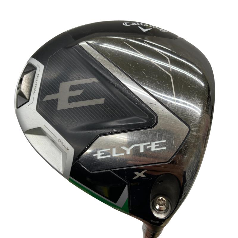 【中古】 キャロウェイ ELYTE X 10.5° ドライバー DR VENTUS GREEN 50 for CW(ELYTE DR) (フレックスSR) メンズ 男性用 右利き 右用 Cランク ゴルフクラブ