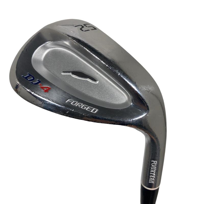 【中古】 フォーティーン DJ-4 52° ウェッジ WG FT-62w (フレックスその他) メンズ 男性用 右利き 右用 Dランク ゴルフクラブ