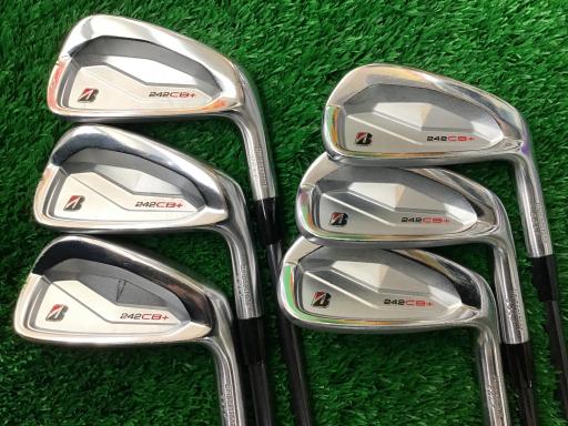 【中古】 ブリヂストン BRIDGESTONE 242CB+ 6S アイアン仕掛ける IR Diamana Thump iB70 (フレックスS) メンズ 成人男性用 右利き 右用 C価値づける ゴルフ野球クラブ