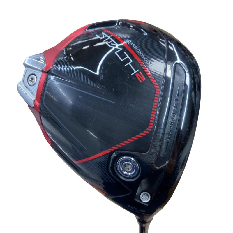 【中古】 テーラーメイド STEALTH2 10.5° ドライバー DR TENSEI RED TM50(STEALTH DR) (フレックスS) メンズ 男性用 右利き 右用 Cランク ゴルフクラブ