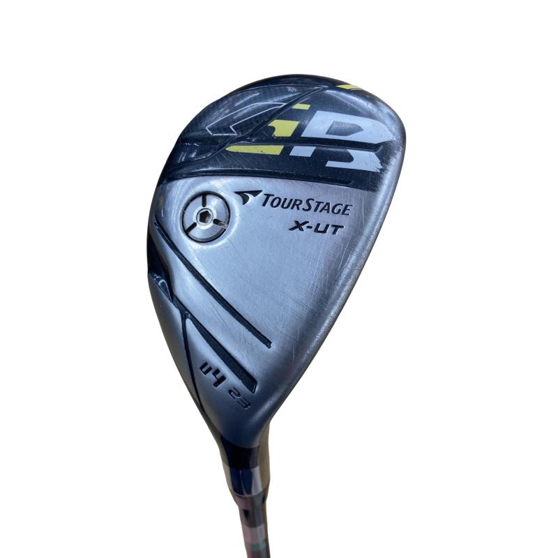 【中古】 ブリヂストン TOURSTAGE X-UT GR(2014) U4 ユーティリティ UT Tour AD B14-03u (フレックスS) メンズ 男性用 右利き 右用 Cランク ゴルフクラブ