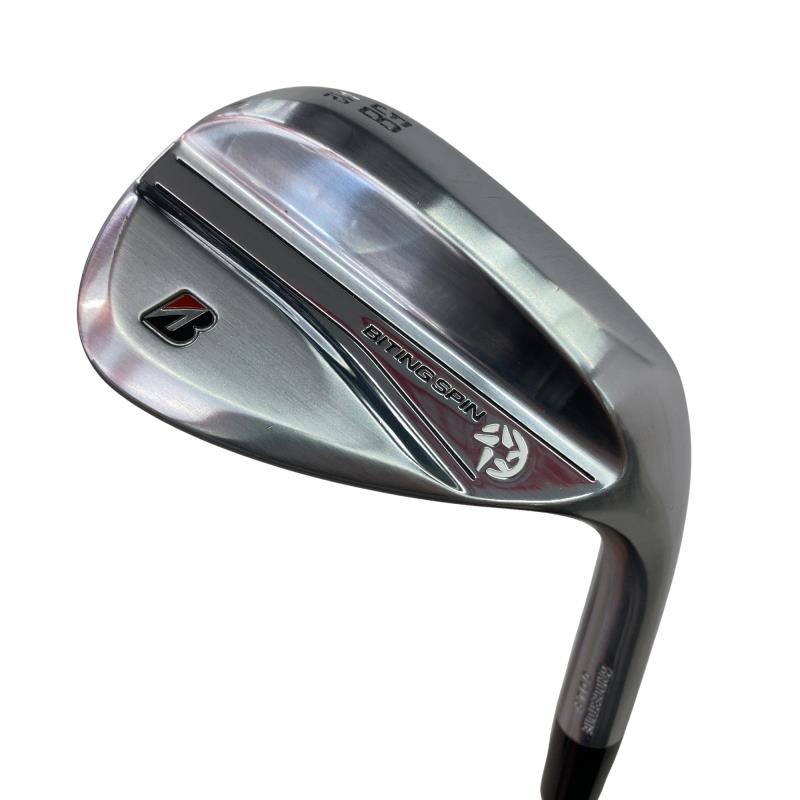 【中古】 ブリヂストン BRIDGESTONE BITING SPIN 58°/12°A ウェッジ WG 純正特注シャフト (フレックスその他) メンズ 男性用 右利き 右用 Cランク ゴルフクラブ
