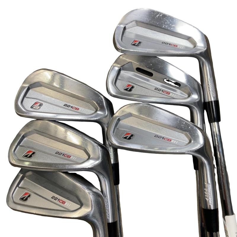 【中古】 ブリヂストン BRIDGESTONE 221CB 6S アイアン仕掛ける IR NS PRO MODUS3 TOUR120 (フレックスS) メンズ 成人男性用 右利き 右用 C価値づける ゴルフ野球クラブ