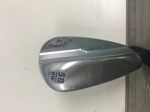 【中古】 キャロウェイ MD 5 JAWS クロム 58°/08°W レフティ ウェッジ WG 純正特注シャフト (フレックスS) メンズ 男性用 左利き レフティ 左用 Cランク ゴルフクラブ