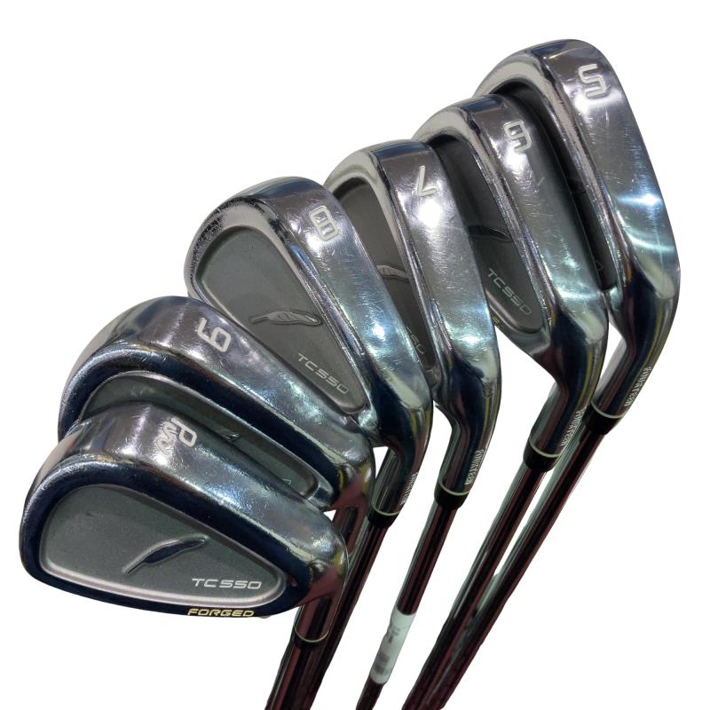 【中古】 フォーティーン TC-550 FORGED(2009) 6S アイアンセット IR NS PRO 950GH (フレックスS) メンズ 男性用 右利き 右用 Dランク ゴルフクラブ