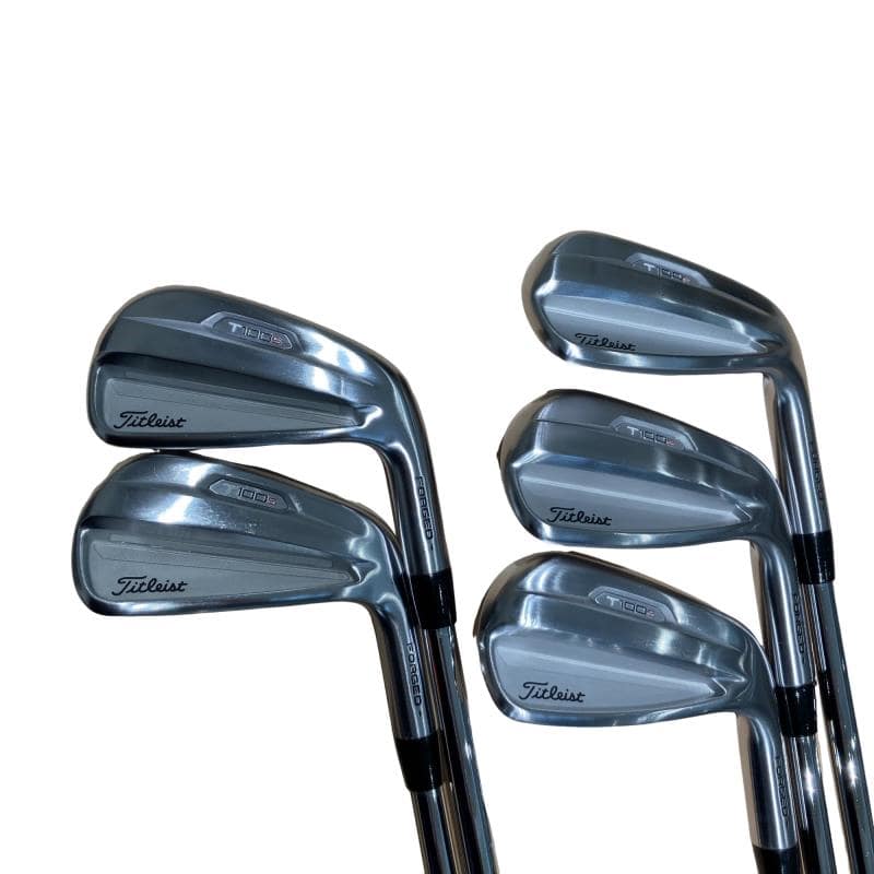 【中古】 タイトリスト Titleist T100S(2021) 5S アイアン仕掛ける IR NS PRO MODUS3 TOUR115 (フレックスS) メンズ 成人男性用 右利き 右用 C価値づける ゴルフ野球クラブ