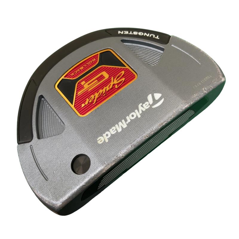 【中古】 テーラーメイド Spider GT ROLLBACK SILVER/BLACK シングルベンド 34インチ パター PT スチール (フレックスその他) メンズ 男性用 右利き 右用 Cランク ゴルフクラブ｜ゴルフパートナー 中古クラブ店