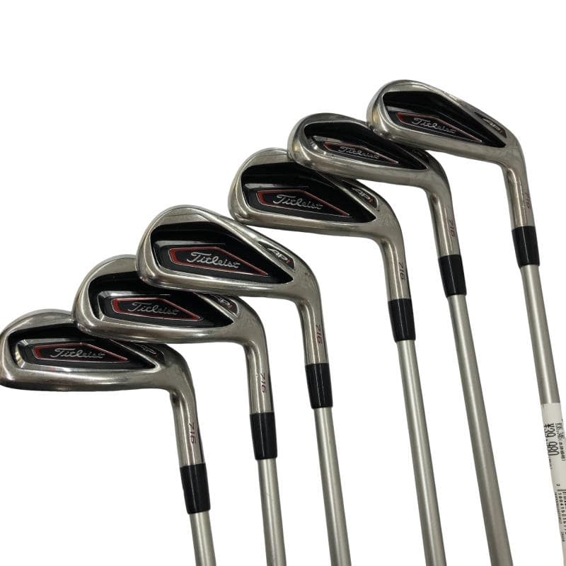 【中古】 タイトリスト Titleist AP1 716  6S アイアン仕掛ける IR 完全無欠特注立て坑 (フレックスS) メンズ 成人男性用 右利き 右用 C序列付ける ゴルフ野球クラブ