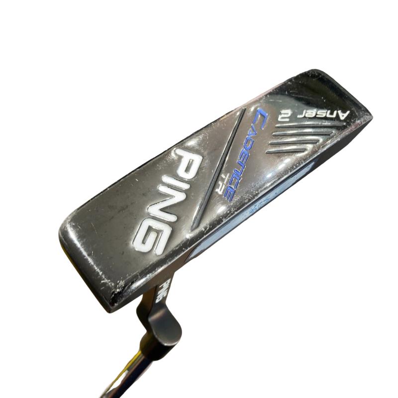 【中古】 ピン CADENCE TR Anser 2(青) 34in パター PT スチール写真 (フレックス余分の物) メンズ 成人男性用 右利き 右用 C価値づける ゴルフ野球クラブ