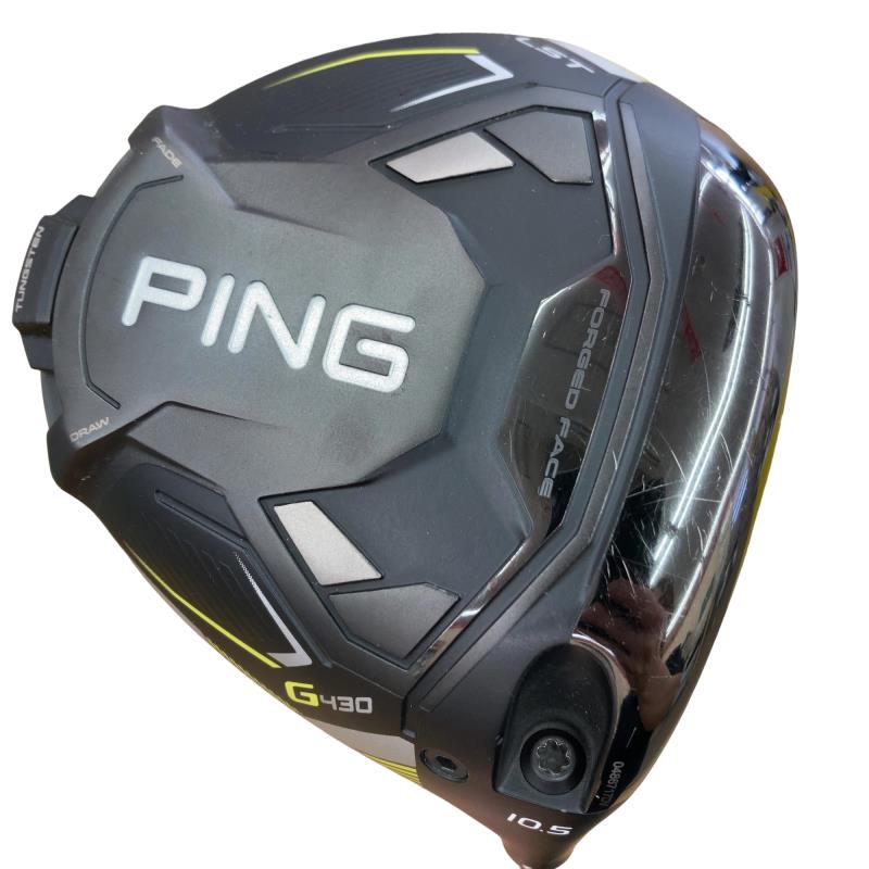【中古】 ピン G430 LST 10.5° １番ウッド DR 完全無欠特注立て坑 (フレックスS) メンズ 成人男性用 右利き 右用 C価値づける ゴルフ野球クラブ