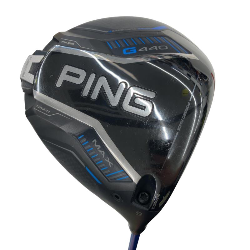【中古】 ピン G440 MAX  9° １番ウッド DR ALTA J CB BLUE(DR) (フレックスS) メンズ 成人男性用 右利き 右用 C序列付ける ゴルフ野球クラブ