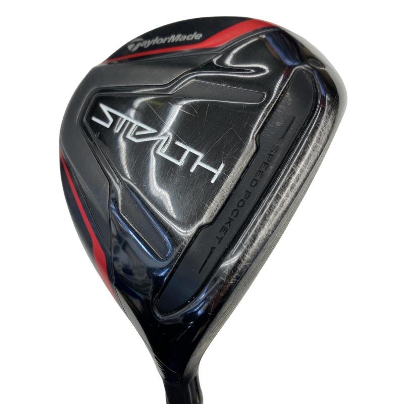 【中古】 テーラーメイド STEALTH 5W フェアウェイウッド FW リシャフト (フレックスその他) メンズ 男性用 右利き 右用 Cランク ゴルフクラブ