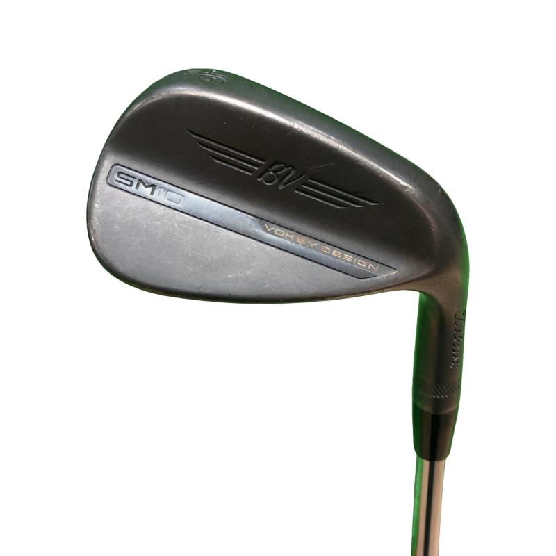 【中古】 タイトリスト VOKEY SPIN MILLED SM10 ジェットブラック 46°/10°F ウェッジ WG 純正特注シャフト (フレックスR) メンズ 男性用 右利き 右用 Cランク ゴルフクラブ