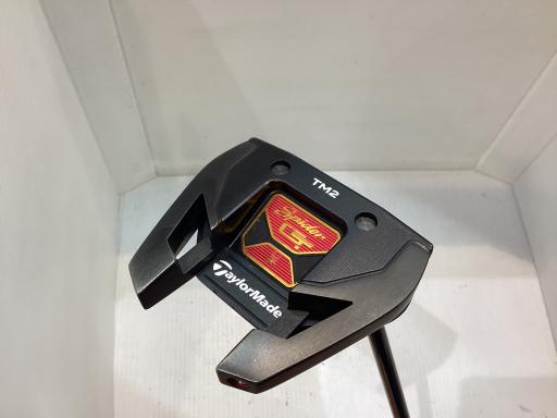 【中古】 テーラーメイド Spider GT BLACK TM2 33インチ パター PT スチール (フレックスその他) メンズ 男性用 右利き 右用 Cランク ゴルフクラブ