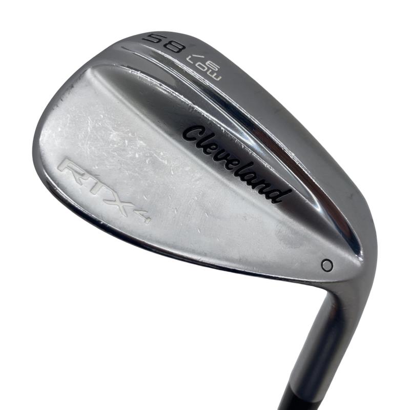 【中古】 クリーブランド Cleveland RTX-4 周遊旅行繻子 58°/06° LOW ウェッジ WG NS PRO MODUS3 TOUR120 (フレックスS) メンズ 成人男性用 右利き 右用 D位置づける ゴルフ野球クラブ