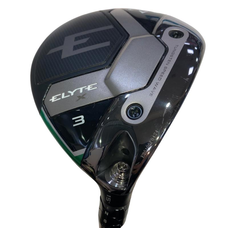 【中古】 キャロウェイ ELYTE 3W フェアウェイウッド FW VENTUS GREEN 50 for CW(ELYTE FW) (フレックスS) メンズ 男性用 右利き 右用 Cランク ゴルフクラブ